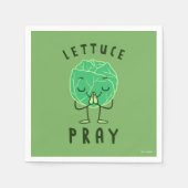Lettuce Pray Serviette (Vorderseite)