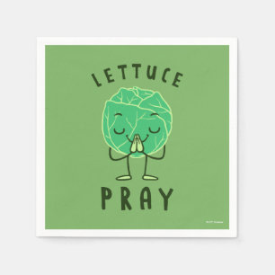 Lettuce Pray Serviette