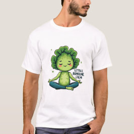 Lettuce Romaine Calm Funny Pun T - Shirt