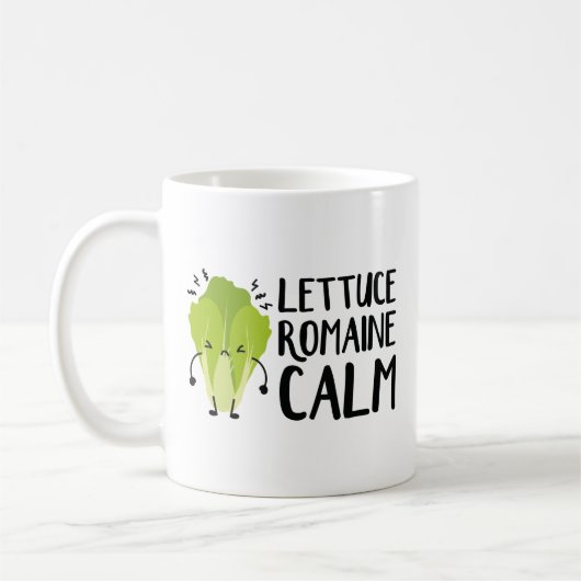 Lettuce Romaine Calm Kaffeetasse (Links)