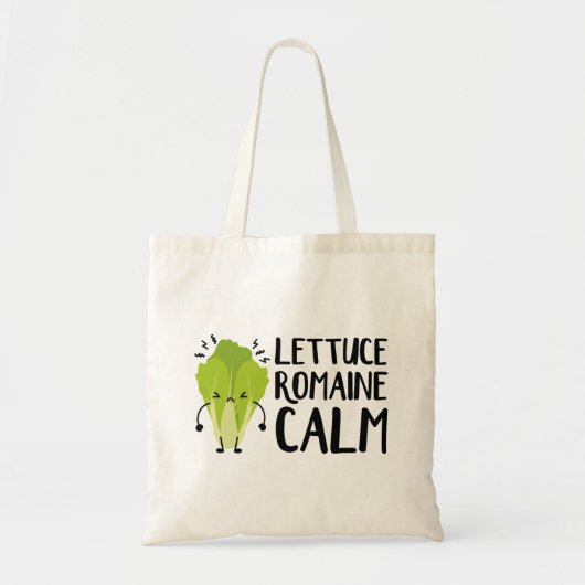 Lettuce Romaine Calm Tragetasche (Vorne)
