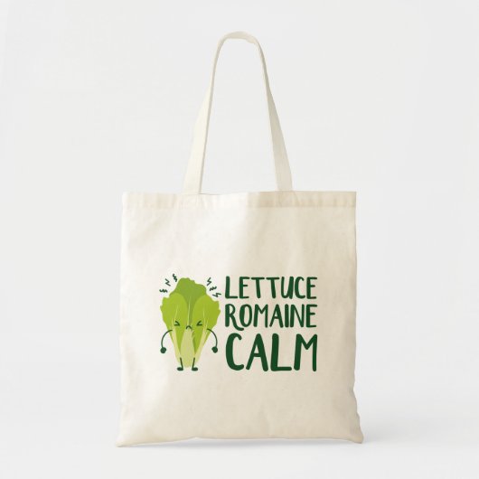 Lettuce Romaine Calm Tragetasche (Vorne)