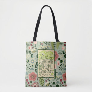Lettuce und Thyme Atomgarten-Tasche Tasche