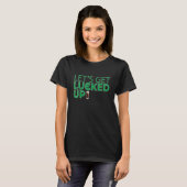 Letu2019s Get Lucked Up Irish Beer Drinking St Pat T-Shirt (Vorne ganz)