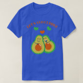 Letx27s avo cuddle niedliche Avocado-Design T-Shirt (Design vorne)