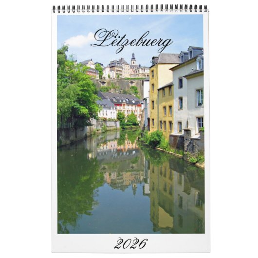 Lëtzebuerg 2026 kalender (Titelbild)