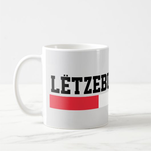 Lëtzebuergesch Kaffeetasse (Links)