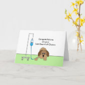 Letzt-Runde von Chemo, Hund, IV Karte (Gelbe Blume)