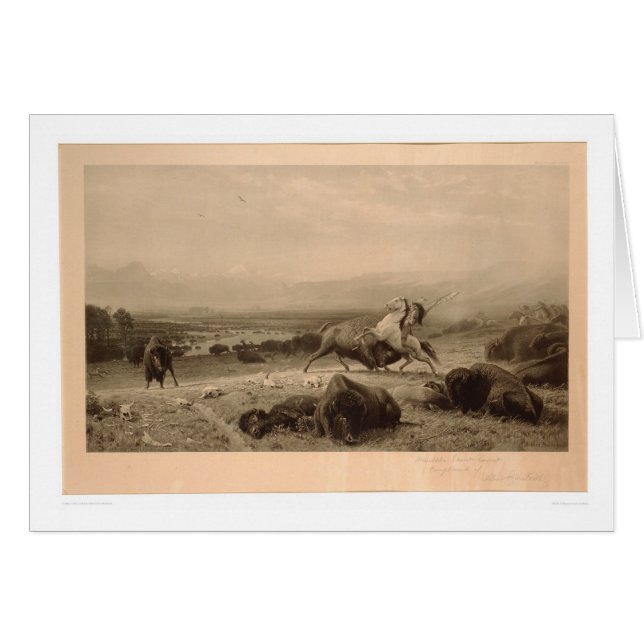 Letzt vom Büffel Bierstadt (0137A) - nicht (Vorderseite (Horizontal))