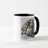 "Letzt von den Mohikanern" durch James Fenimore Tasse (VorderseiteRechts)