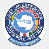 Letzte 300 Expedition Stickers (Vorderseite)