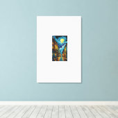 letzte Ampel Leinwanddruck (Insitu (Holzboden))