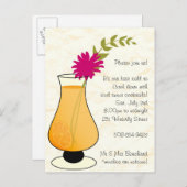 Letzte Aufforderung Einladungspostkarte (Vorne/Hinten)