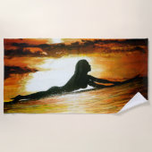 Letzte Aufforderung Strandtuch (Vorderseite)