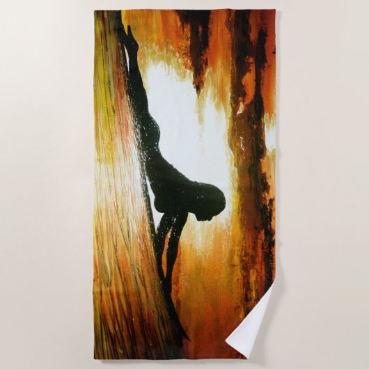 Letzte Aufforderung Strandtuch (Vorderseite)