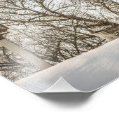 Letzte bedeckte Brücke in Wisconsin Cedarburg, WI Fotodruck (Ecke)