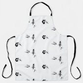 Letzte benutzerdefinierte TextLogo-Schürze Schürze (Vorderseite)