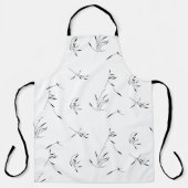 Letzte benutzerdefinierte TextLogo-Schürze Schürze (Vorderseite)