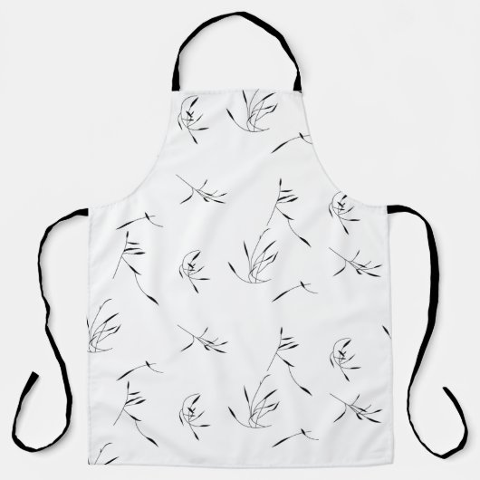 Letzte benutzerdefinierte TextLogo-Schürze Schürze (Vorderseite)