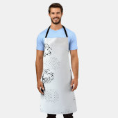 Letzte benutzerdefinierte TextLogo-Schürze Schürze (Getragen)