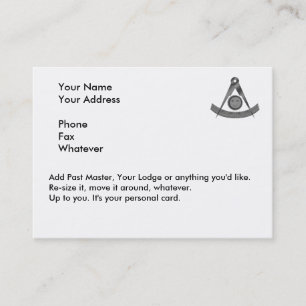 Letzte Bestandskarte Visitenkarte