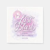 Letzte Blast Disco Bachelorette ID928 Serviette (Vorderseite)