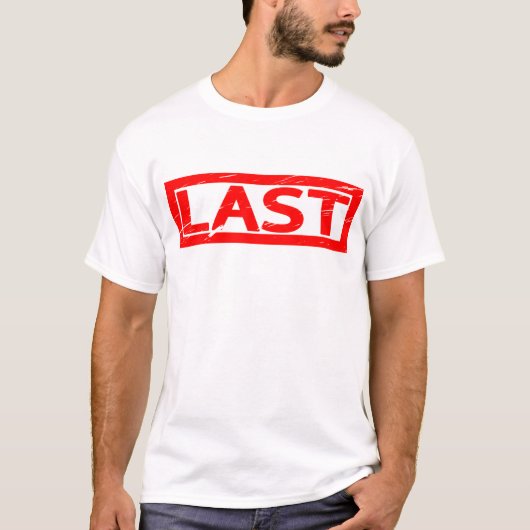 Letzte Briefmarke T-Shirt (Vorderseite)