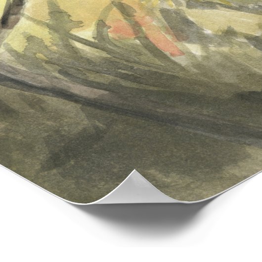 Letzte der arktischen Sonne Poster (Ecke)