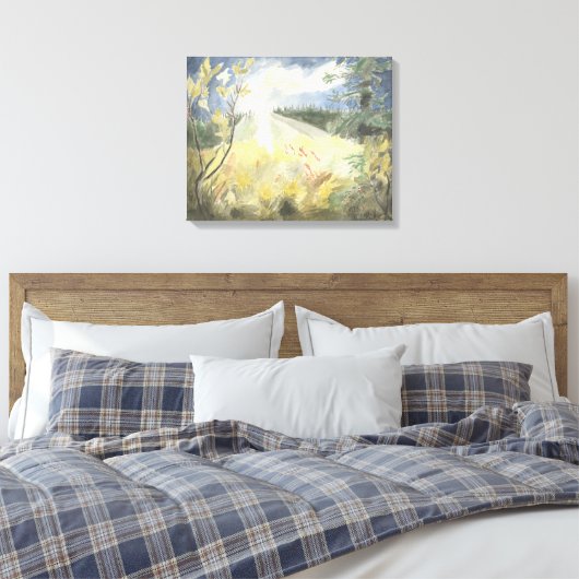 Letzte der arktischen Sonne: Starke Leinwand (Insitu (Schlafzimmer))