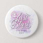 Letzte Disco Abschiedsparty Junggesellinnenabschie Button (Vorderseite)