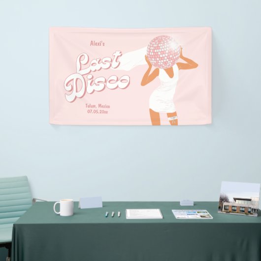 Letzte Disco Bachelorette Custom Banner (Messeveranstaltung)