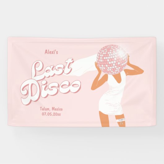 Letzte Disco Bachelorette Custom Banner (Horizontal)