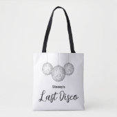 Letzte Disco Ball Junggeselinnen-Abschied Bridal Tasche (Vorderseite)