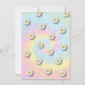 Letzte Disco Ball Junggeselinnen-Abschied der 70er Einladung (Rückseite)