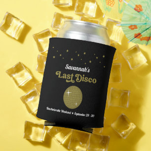 Letzte Disco-Braut Junggesellinnenabschied Groovy Dosenkühler