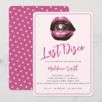 Letzte Disco Hot Pink Sassy Fun Junggeselinnen-Abs