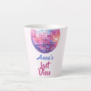 Letzte Disco-Junggesellinnen-Abschiedsparty Latt Milchtasse