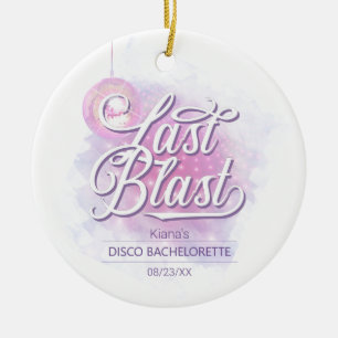 Letzte Disco-Junggesellinnenparty ID928 Keramik Ornament