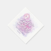 Letzte Disco-Junggesellinnenparty ID928 Serviette (Ecke)