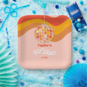 Letzte Disco Retro 70er Bachelorette Wochenende Pa Pappteller (Party)