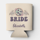 Letzte Disco Retro Bachelorette Dosenkühler (Rückseite)