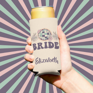 Letzte Disco Retro Bachelorette Selters Dosenkühler