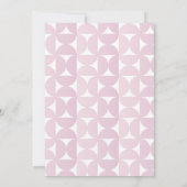 Letzte Disco, Retro-Disco-Junggeselinnen-Abschied Einladung (Rückseite)