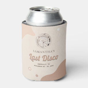Letzte Disco-Retro-Junggesellinnenparty Dosenkühler