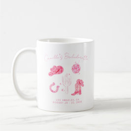 Letzte Disco Rodeo Bachelorette Week-end Party Kaffeetasse