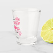 Letzte Disco Rodeo Junggeselinnen-Abschied Shot Gl Schnapsglas (Rechts)