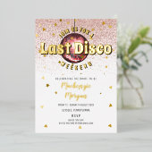 Letzte Diskothek am Wochenende Junggeselinnen-Absc Folieneinladung (Stehend vorne)