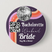 Letzte Diskothek Bachelorette Button (Vorderseite)