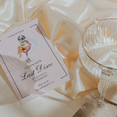 Letzte Diskothek Cocktail Bachelorette Einladung