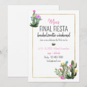 Letzte Einladung von Fiesta Bach (Vorne/Hinten)